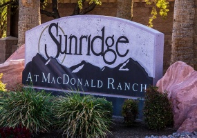 Sunridge MacDonald Ranch Sign
